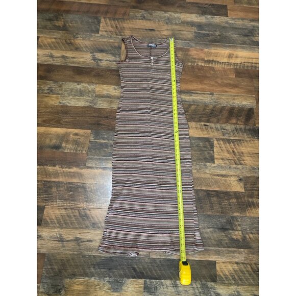 Vintage Tickets California Ribbed Bodycon Midi Dress‎ - Picture 4 of 6